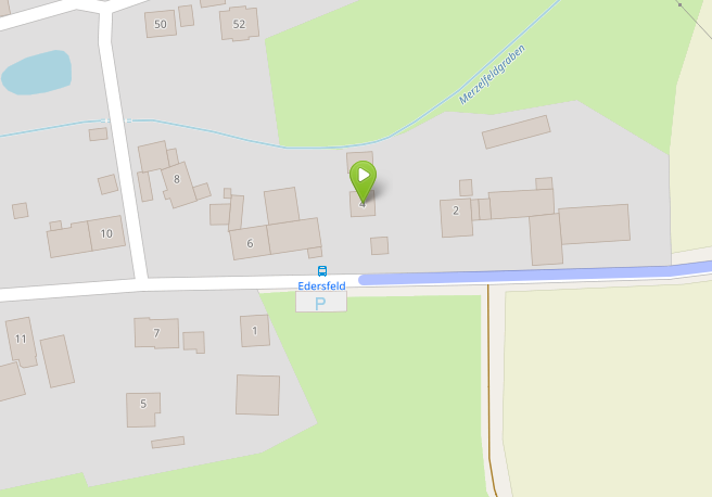 Unsere Werkstatt auf der Karte